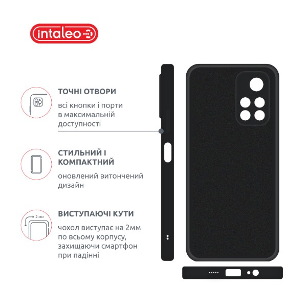 Фото - Чехол для смартфона Intaleo SoftShell for Xiaomi Poco M4 Pro 5G Black (1283126534164)