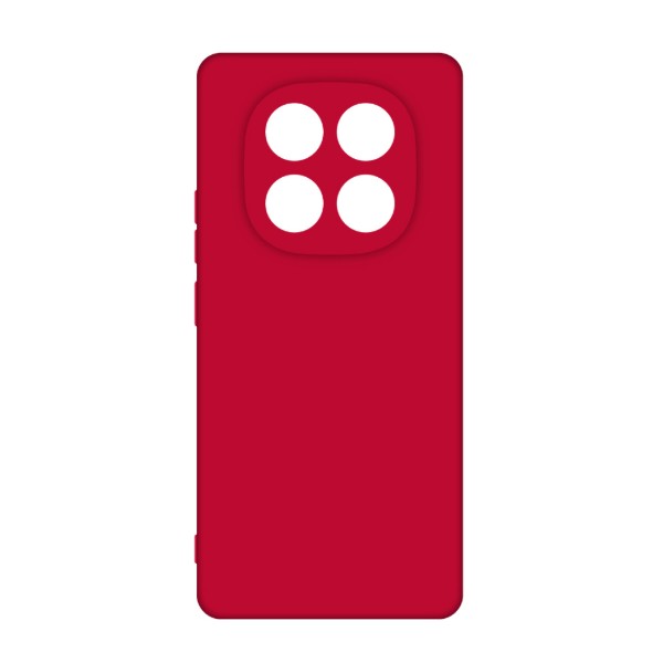Фото - Чохол для смартфону Intaleo Silicone Case for Xiaomi Redmi Note 14 PRO PLUS Red (1283126617263)