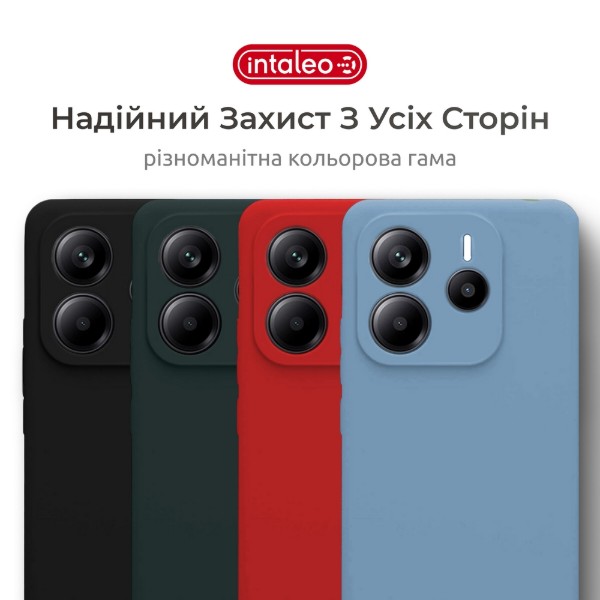 Фото - Чехол для смартфона Intaleo SoftShell for Xiaomi Redmi Note 14S 4G Red (1283126631366)