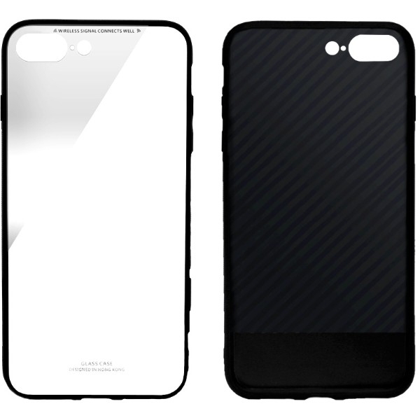 Фото - Чохол для смартфону Intaleo Real Glass for Apple iPhone 8 Plus White (1283126491412)