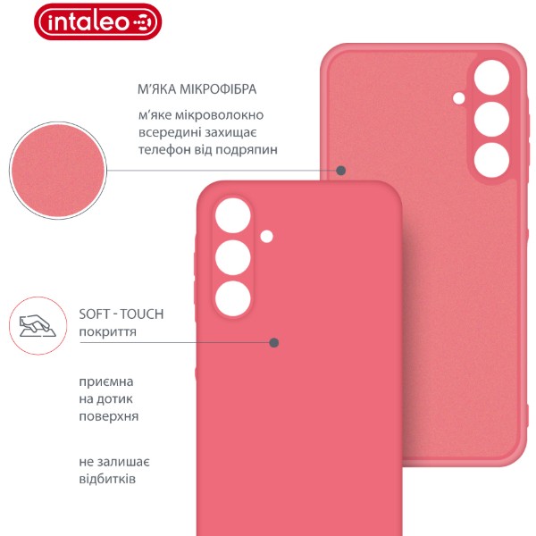 Фото - Чохол для смартфону Intaleo Silicone Case for Samsung Galaxy A16 Pink (1283126600012)