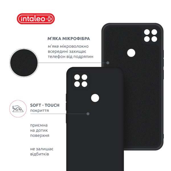 Фото - Чехол для смартфона Intaleo Silicone Case for Xiaomi Redmi 9C Black (1283126600876)