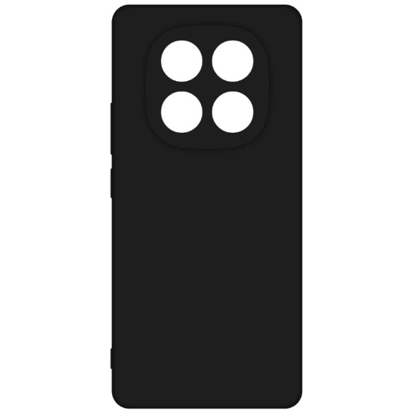 Фото - Чехол для смартфона Intaleo Silicone Case for Xiaomi Redmi Note 14 PRO 4G Black (1283126640230)