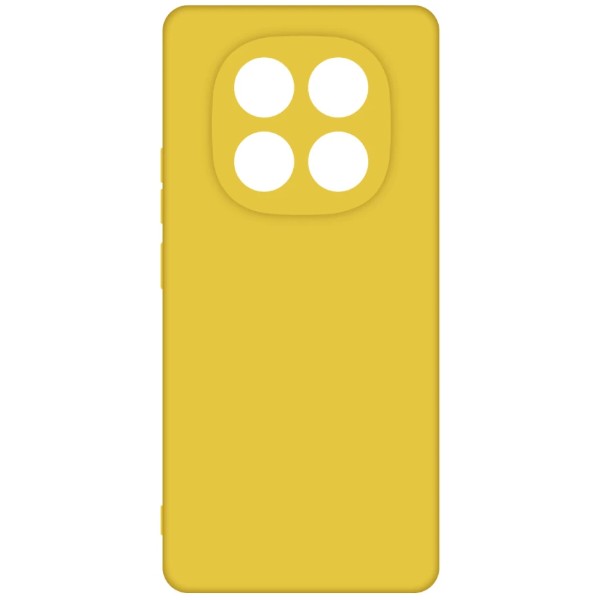 Фото - Чохол для смартфону Intaleo Silicone Case for Xiaomi Redmi Note 14 PRO PLUS Yellow (1283126617225)