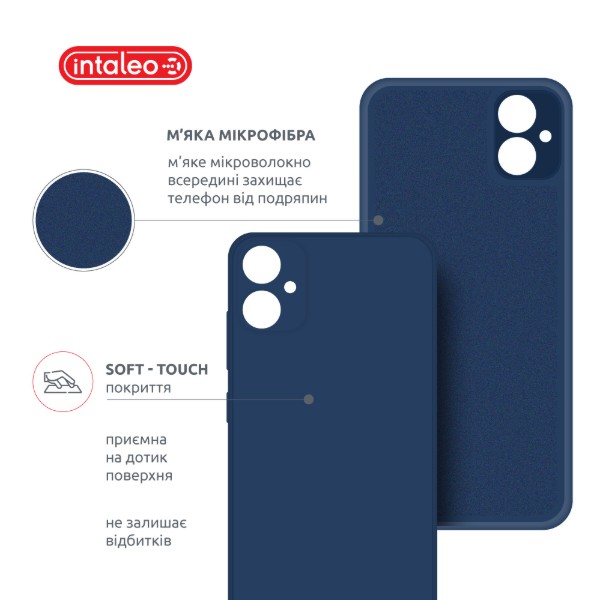 Фото - Чохол для смартфону Intaleo SoftShell for Samsung Galaxy A06 Blue (1283126609497)