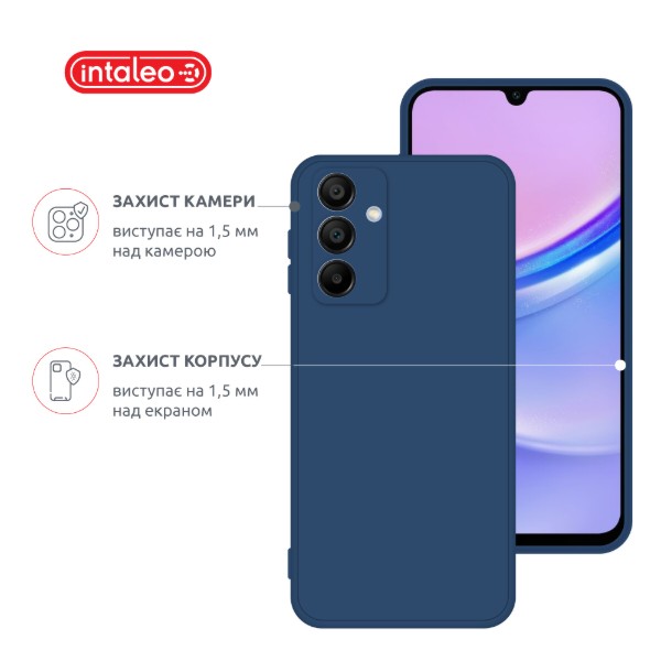 Фото - Чохол для смартфону Intaleo SoftShell for Samsung Galaxy A16 Blue (1283126609541)