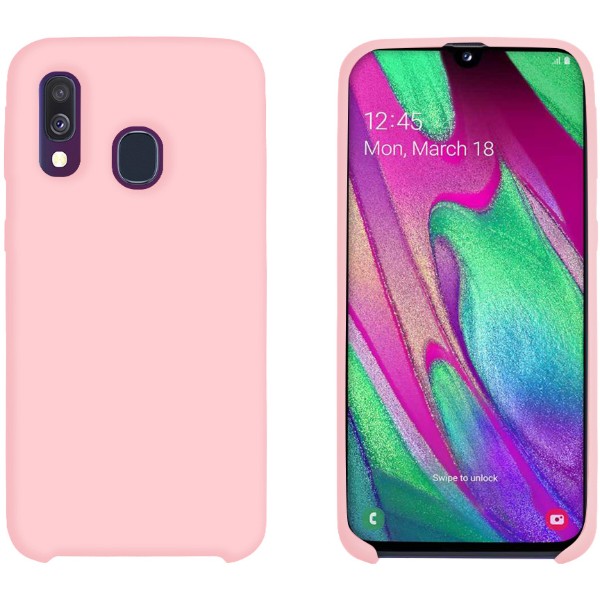 Фото - Чохол для смартфону Intaleo Velvet for Samsung A40 Pink (1283126494642)