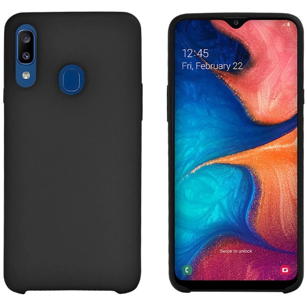 Фото - Чохол для смартфону Intaleo Velvet for Samsung Galaxy A20s Black (1283126495175)