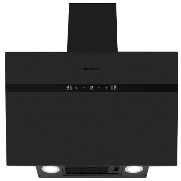 Фото - Витяжка декоративна Interline FLOW BL A/60/GL/M Nano Matte