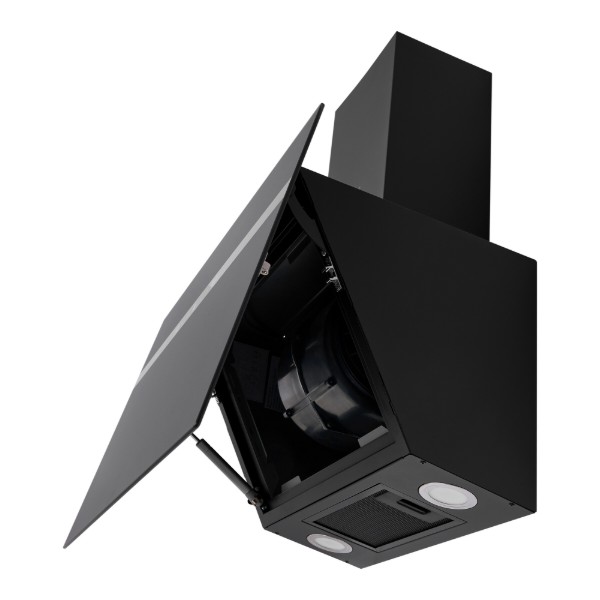 Фото - Витяжка декоративна Interline FLOW BL A/60/GL/M Nano Matte