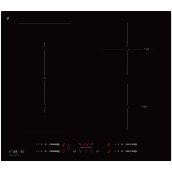 Фото - Варильна поверхня електрична Interline HIV 562 SIP BA Nano Matte