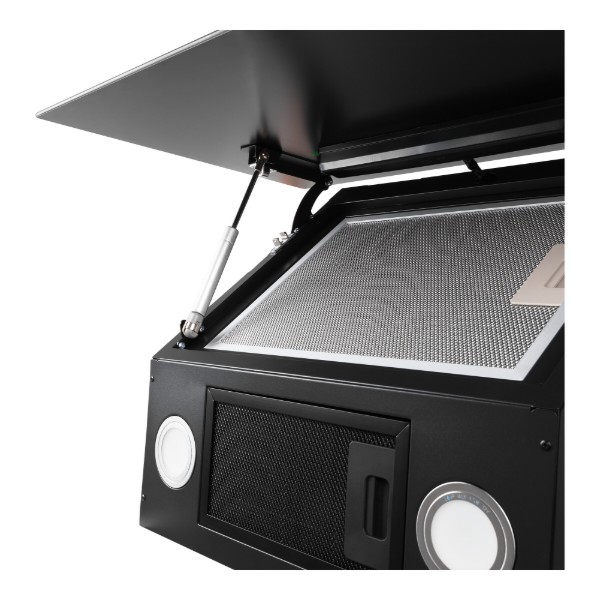Фото - Витяжка декоративна Interline STREAM BL A/60/GL/M INV Nano Matte