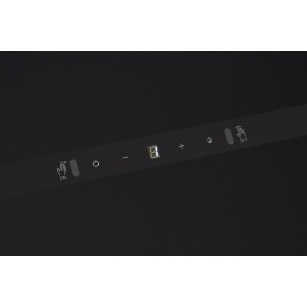 Фото - Витяжка декоративна Interline STREAM BL A/60/GL/M INV Nano Matte