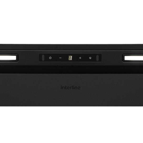 Фото - Витяжка вбудована Interline STRONG BL A/60/GL/M INV Nano Matte