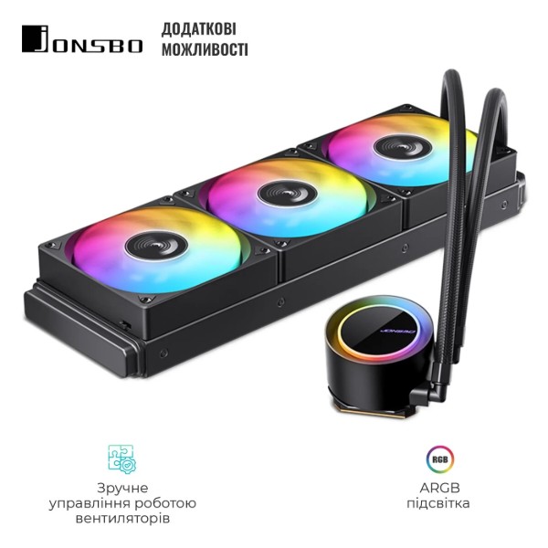 Фото - Водяная система охлаждения Jonsbo TX-360 Black