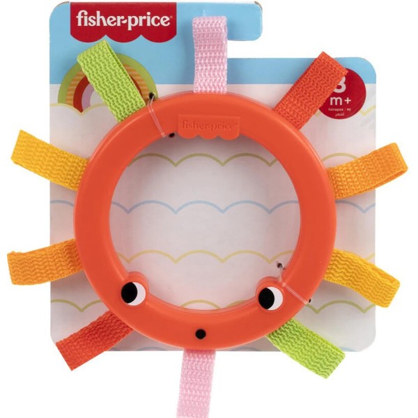 Фото - Брязкальце Fisher-Price Різнокольорові петельки в асортименті (JHB58)