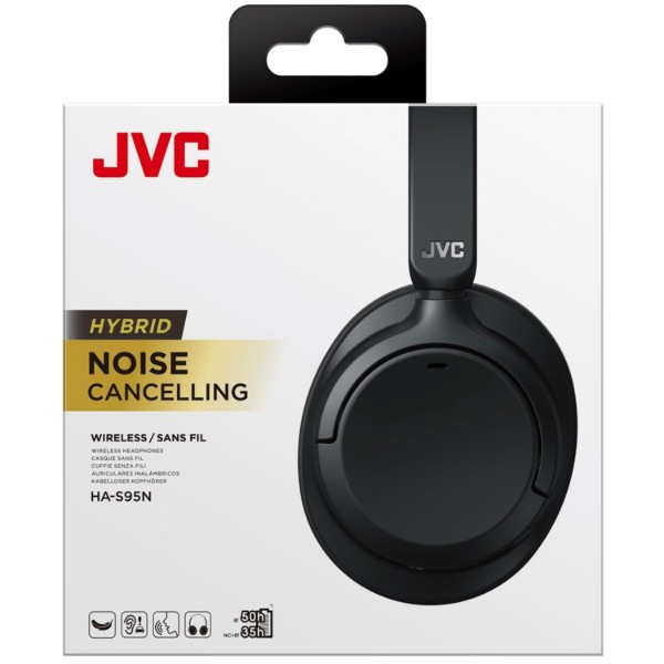 Фото - Наушники накладные беспроводные JVC HAS95N-B-U