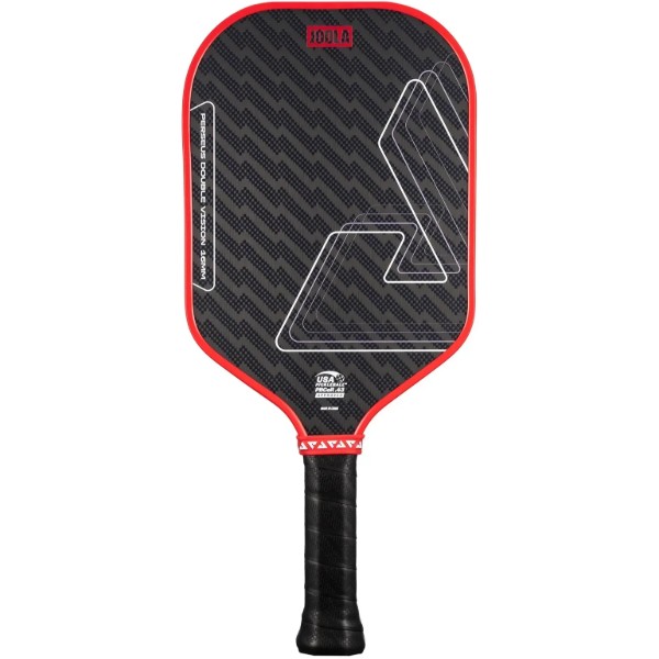 Фото - Ракетка для піклболу Joola Perseus Double Vision 16 Ignite Red (600280)
