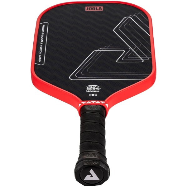 Фото - Ракетка для піклболу Joola Perseus Double Vision 16 Ignite Red (600280)