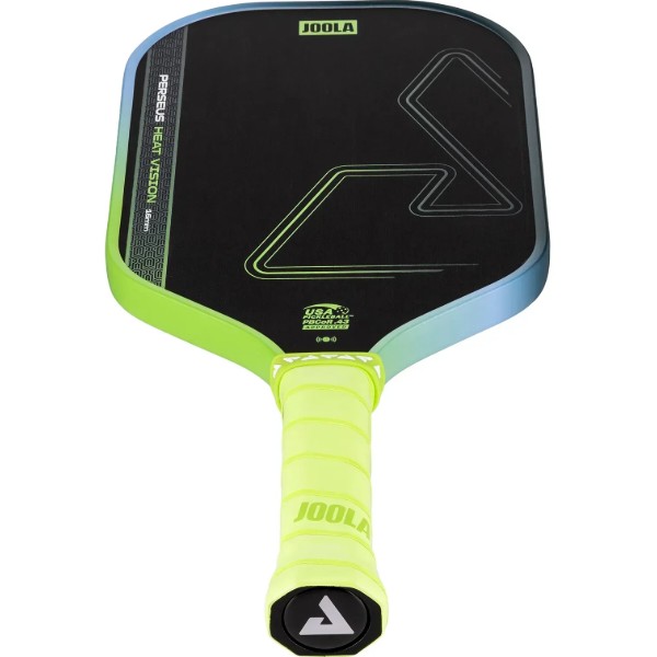 Фото - Ракетка для пиклбола Joola Perseus Heat Vision 16 Surge Green (600378)