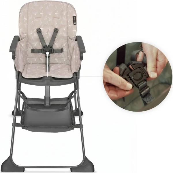 Фото - Стульчик для кормления трансформер Kinderkraft Foldee Birdy Beige (KHFOLD00BEG000N)