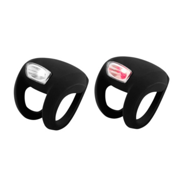 Фото - Ліхтар велосипедний Knog Frog Strobe Rear 2.5 Lumens Black (11928)