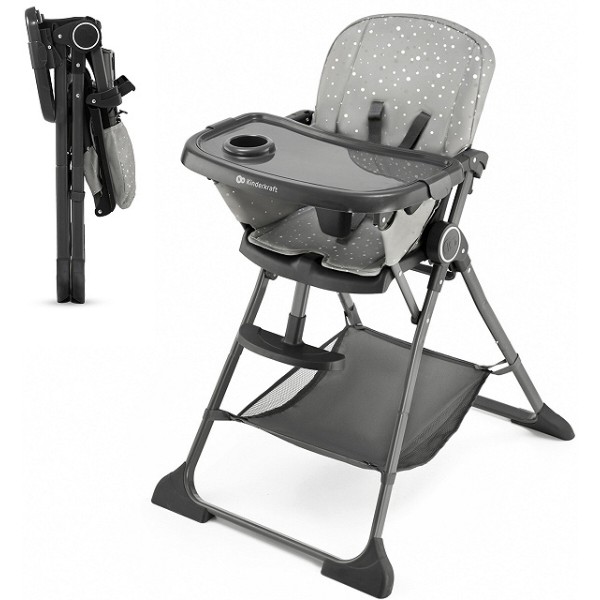 Фото - Стульчик для кормления трансформер Kinderkraft Foldee Spotty Grey (KHFOLD00GRY000N) Фото - Стульчик для кормления трансформер Kinderkraft Foldee Spotty Grey (KHFOLD00GRY000N)