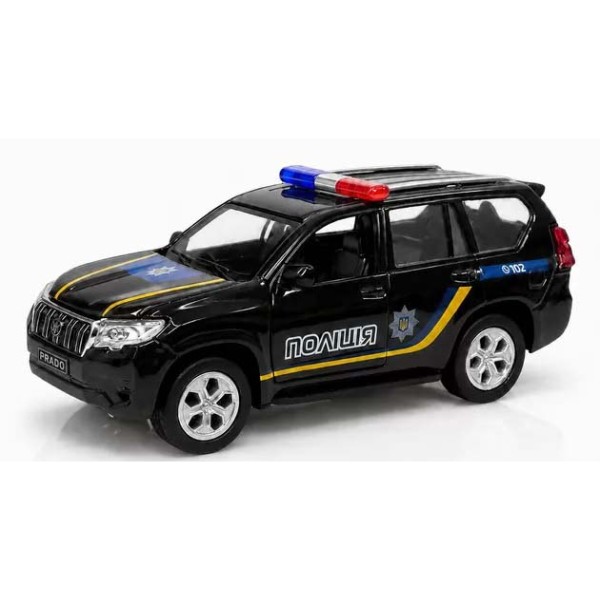 Фото - Автотранспорт TechnoDrive TOYOTA PRADO Поліція Black (KM260416P)