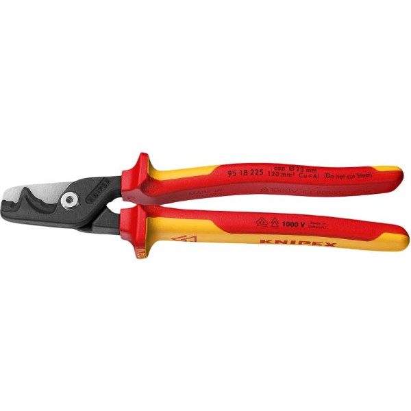 Фото - Ножиці по металу KNIPEX StepCut XL (95 18 225)