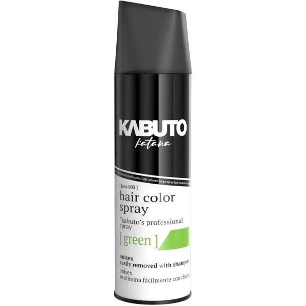 Фото - Камуфлюючий спрей для волосся Kabuto Katana Pro Hair Coloring Mech Spray Green 150 мл (8685077950032) Фото - Камуфлюючий спрей для волосся Kabuto Katana Pro Hair Coloring Mech Spray Green 150 мл (8685077950032)