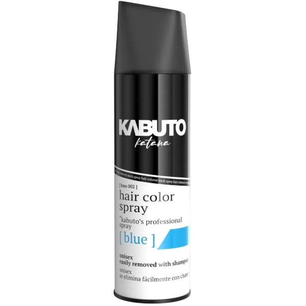Фото - Камуфлюючий спрей для волосся Kabuto Katana Pro Hair Coloring Mech Spray Blue 150 мл (8685077950049) Фото - Камуфлюючий спрей для волосся Kabuto Katana Pro Hair Coloring Mech Spray Blue 150 мл (8685077950049)