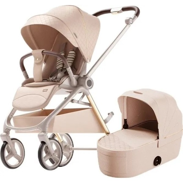 Фото - Коляска універсальна 2 в 1 Kidilo Haolaifu H3 Beige (692870766409)