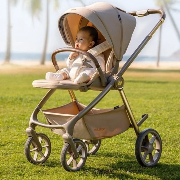 Фото - Коляска універсальна 2 в 1 Kidilo Haolaifu H3 Beige (692870766409)