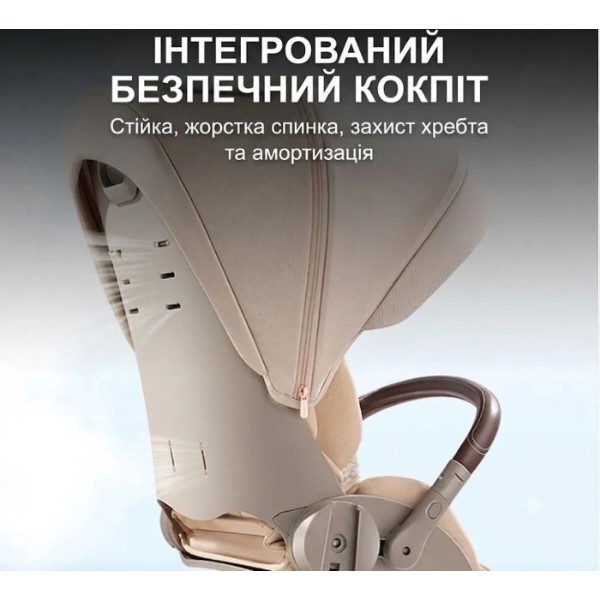 Фото - Коляска універсальна 2 в 1 Kidilo Haolaifu H3 Beige (692870766409)