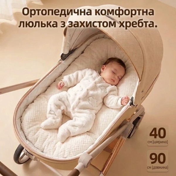 Фото - Коляска універсальна 2 в 1 Kidilo Haolaifu H3 Khahi (6928270766423)