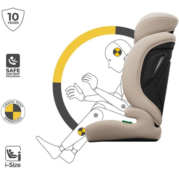 Фото - Автокрісло Kinderkraft Comfort Up 2 Plus i-Size Beige (KCCOUP02BEGPL00)