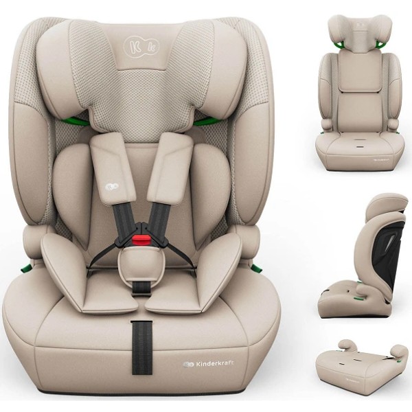 Фото - Автокрісло Kinderkraft Comfort Up 2 Plus i-Size Beige (KCCOUP02BEGPL00)