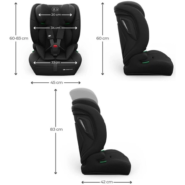 Фото - Автокрісло Kinderkraft Comfort Up 2 Plus i-Size Black (KCCOUP02BLKPL00)