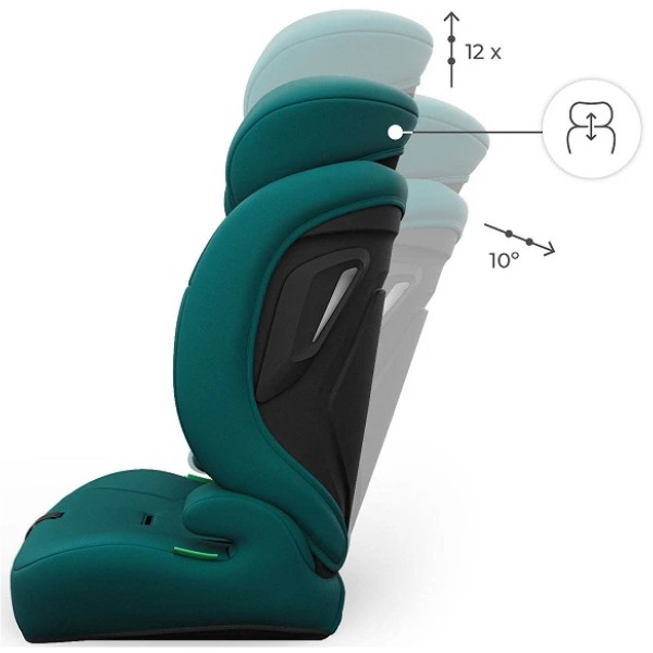 Фото - Автокрісло Kinderkraft Comfort Up 2 Plus i-Size Green (KCCOUP02GREPL00)