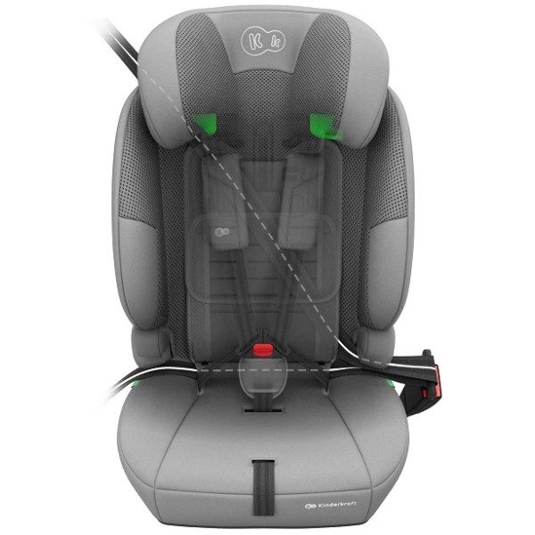 Фото - Автокрісло Kinderkraft Comfort Up 2 Plus i-Size Grey (KCCOUP02GRYPL00)