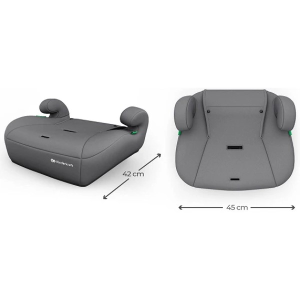 Фото - Автокрісло Kinderkraft Comfort Up 2 Plus i-Size Grey (KCCOUP02GRYPL00)