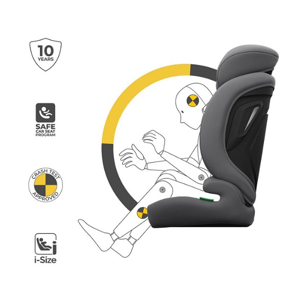 Фото - Автокрісло Kinderkraft Comfort Up 2 Plus i-Size Grey (KCCOUP02GRYPL00)