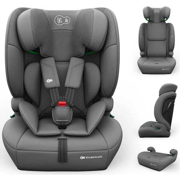 Фото - Автокрісло Kinderkraft Comfort Up 2 Plus i-Size Grey (KCCOUP02GRYPL00)
