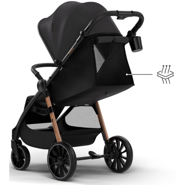 Фото - Коляска прогулочная Kinderkraft Grande 2 Black (KSGRAN02BLK0000)