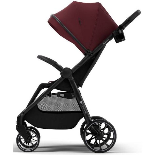Фото - Коляска прогулочная Kinderkraft Grande 2 Burgundy (KSGRAN02BRG0000)