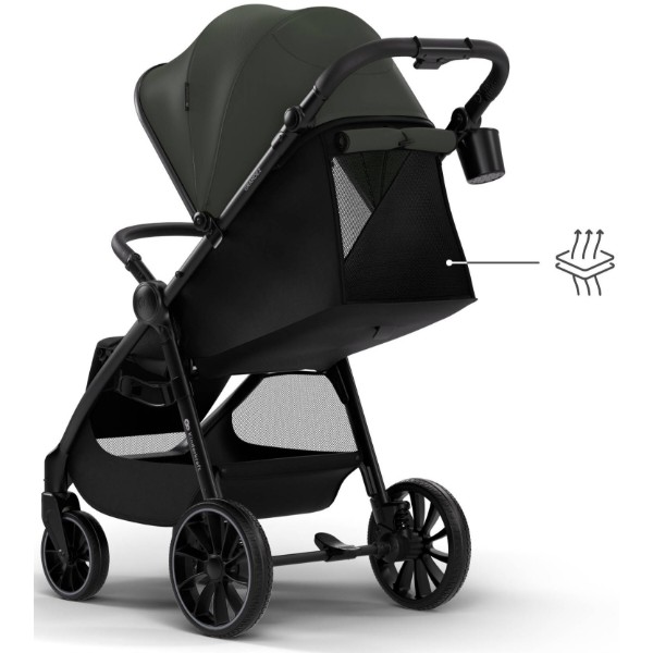 Фото - Коляска прогулочная Kinderkraft Grande 2 Green (KSGRAN02GRE0000)