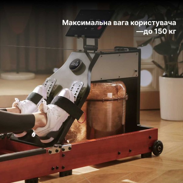 Фото - Гребной тренажер KingSmith WM10 (RMWM10F) красный дуб
