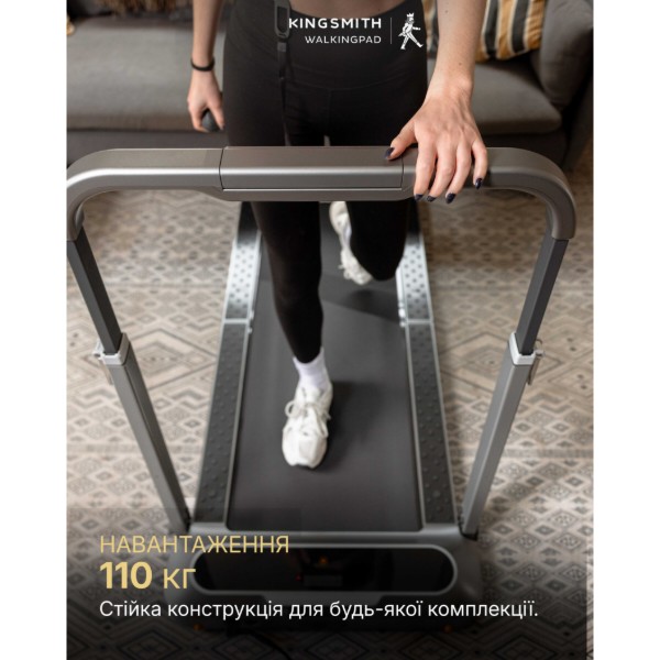 Фото - Бігова доріжка KingSmith Walkingpad&Treadmill R2 Black