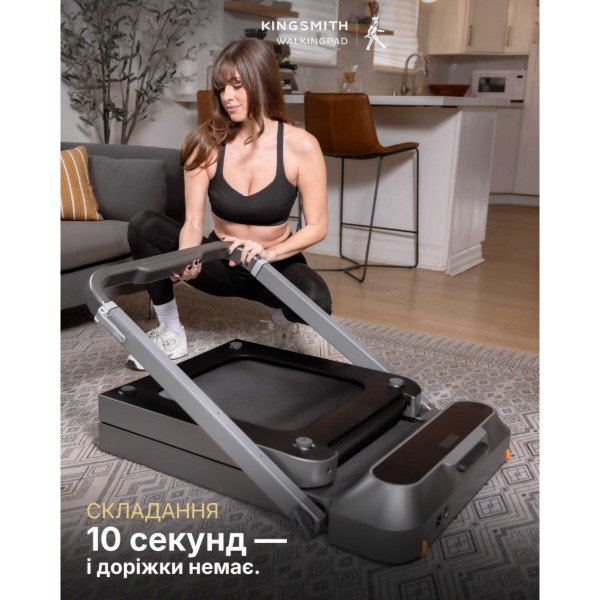 Фото - Бігова доріжка KingSmith Walkingpad&Treadmill R2 Black