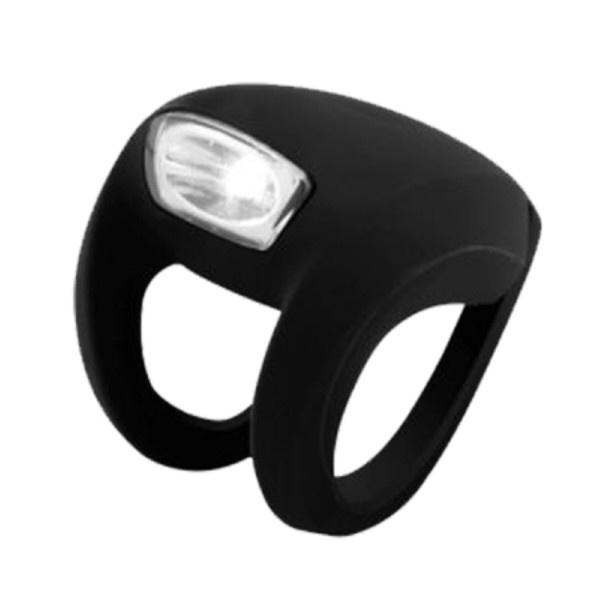 Фото - Ліхтар велосипедний Knog Frog Strobe Front 8,5 Lumens Black (11920)
